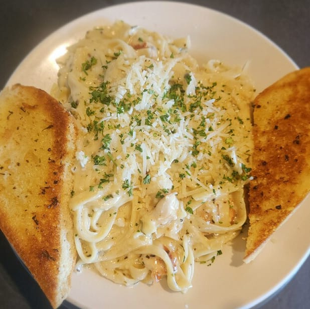 Fettuccine Alfredo.