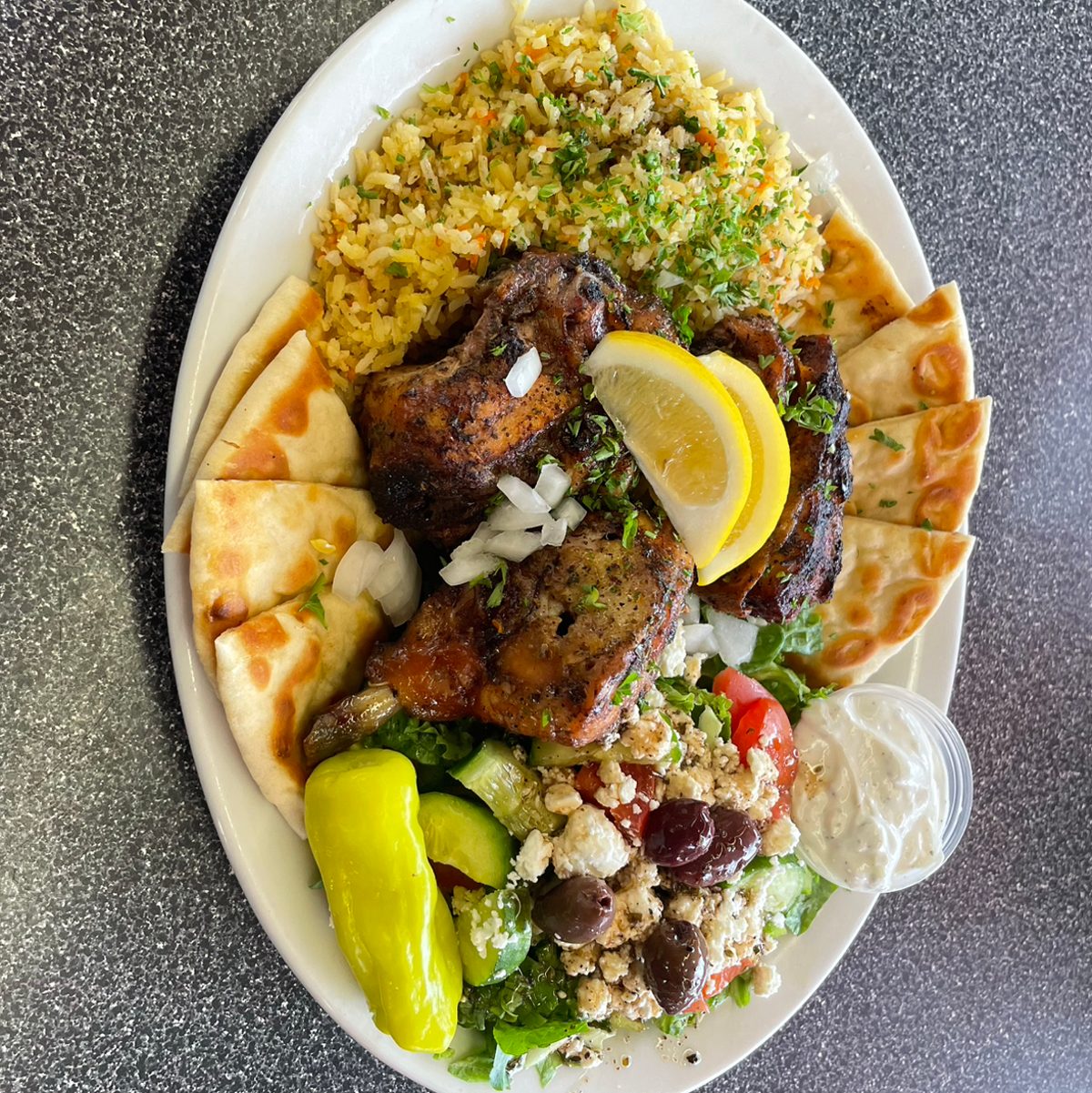 Chicken Souvla