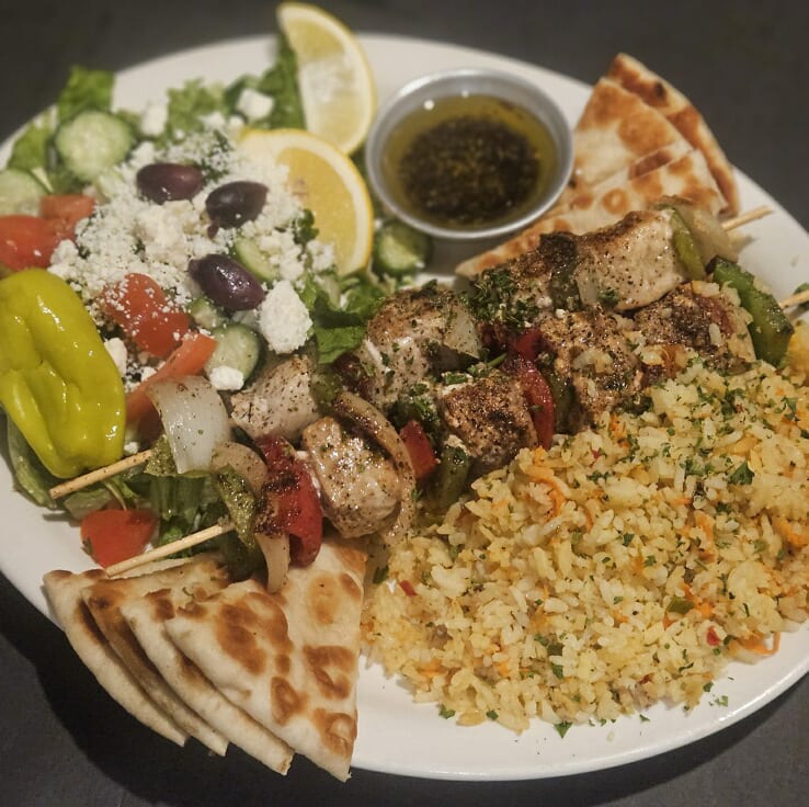 Mahi-Mahi Kebab.