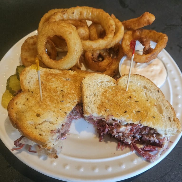 New York Reuben Sandwich.