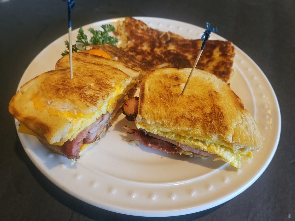 Breakfast Sandwich.