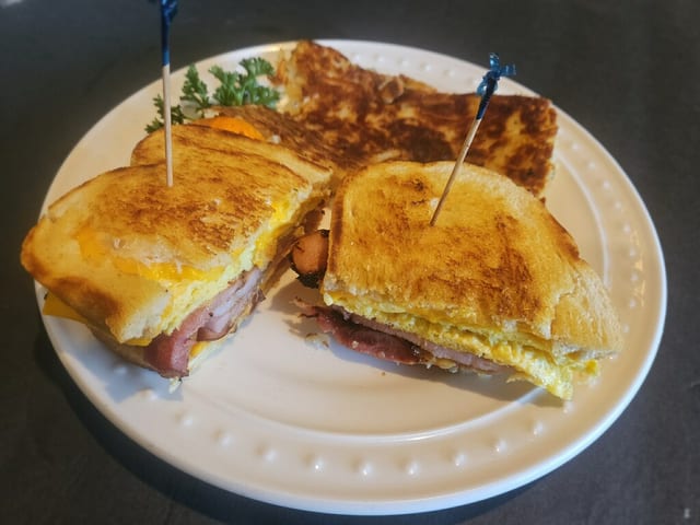 Breakfast Sandwich.