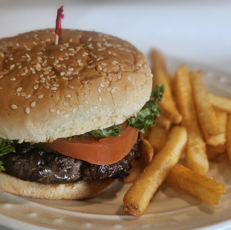 Greek Burger (LambBurger).