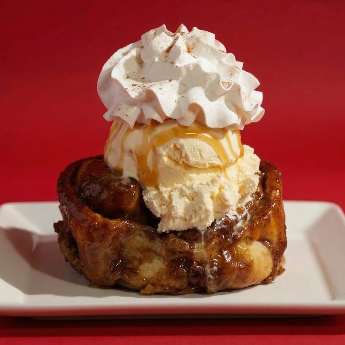 Cinnamon Roll Sundae