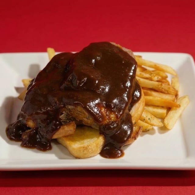 Hot Meatloaf Sandwich.
