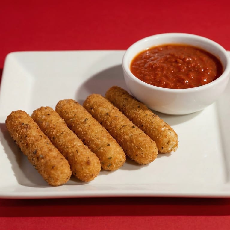 Delicious Mozzarella Sticks