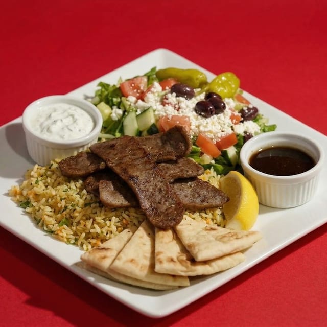 Gyros Platter.