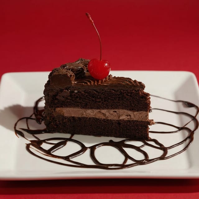 Chocolate Suicide Cake.