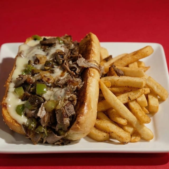57 Philly Steak or Chicken Sandwich.